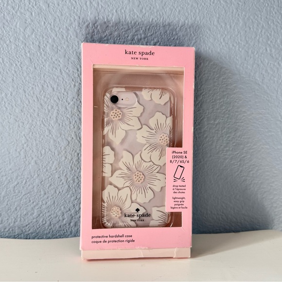 kate spade Other - NWT Kate Spade New York Clear Protective Hardshell Case-Hollyhock Print